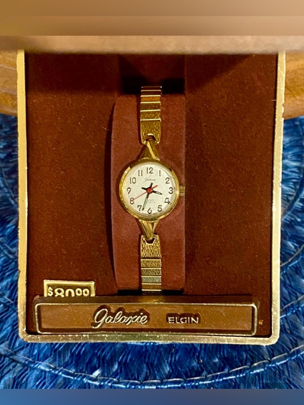 Elgin Galaxie Women's Gold-Tone Bracelet Watch